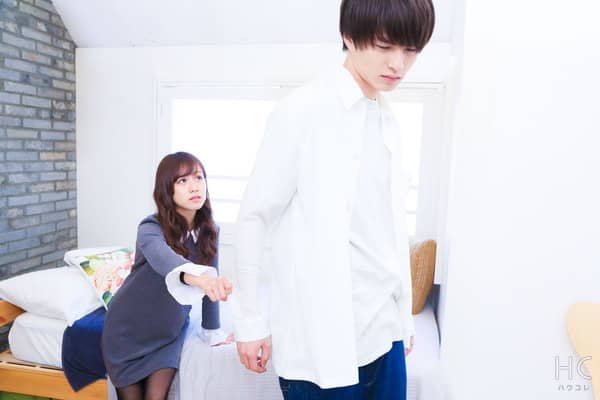 別れそうになっているカップル